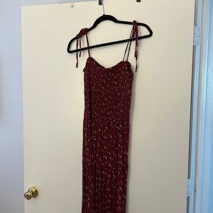 Floral tank top jumpsuit